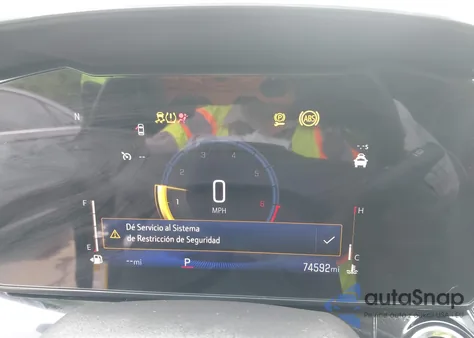 2025 Chevrolet Trax Fwd Activ z USA, uszkodzony, nr VIN KL77LKEP1SC084383